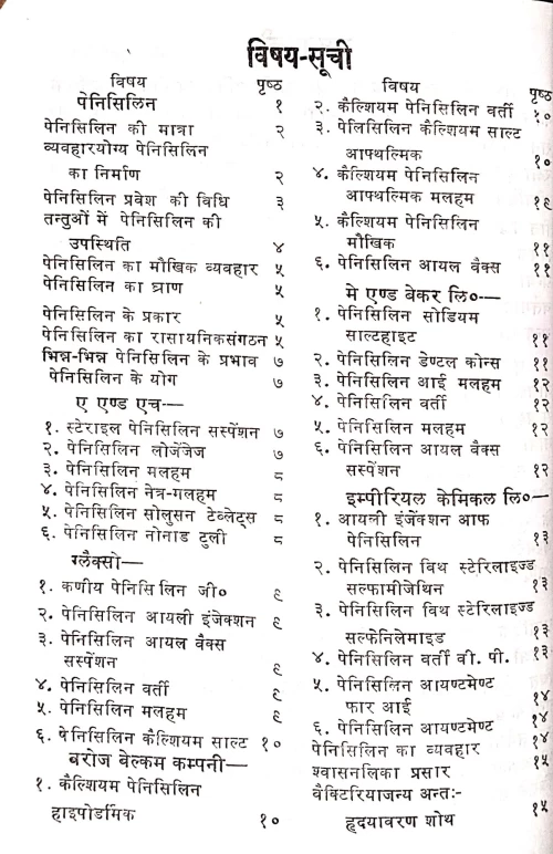 Penicillin Tatha Streptomycine Vijnana Evam Mutra Pariksa